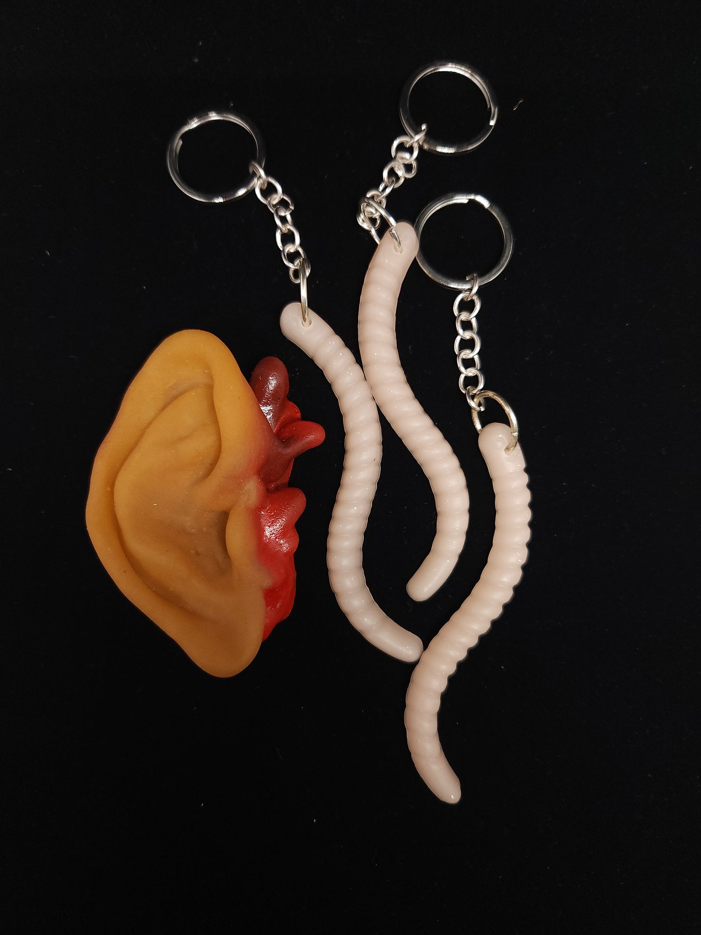 Worm Keychain