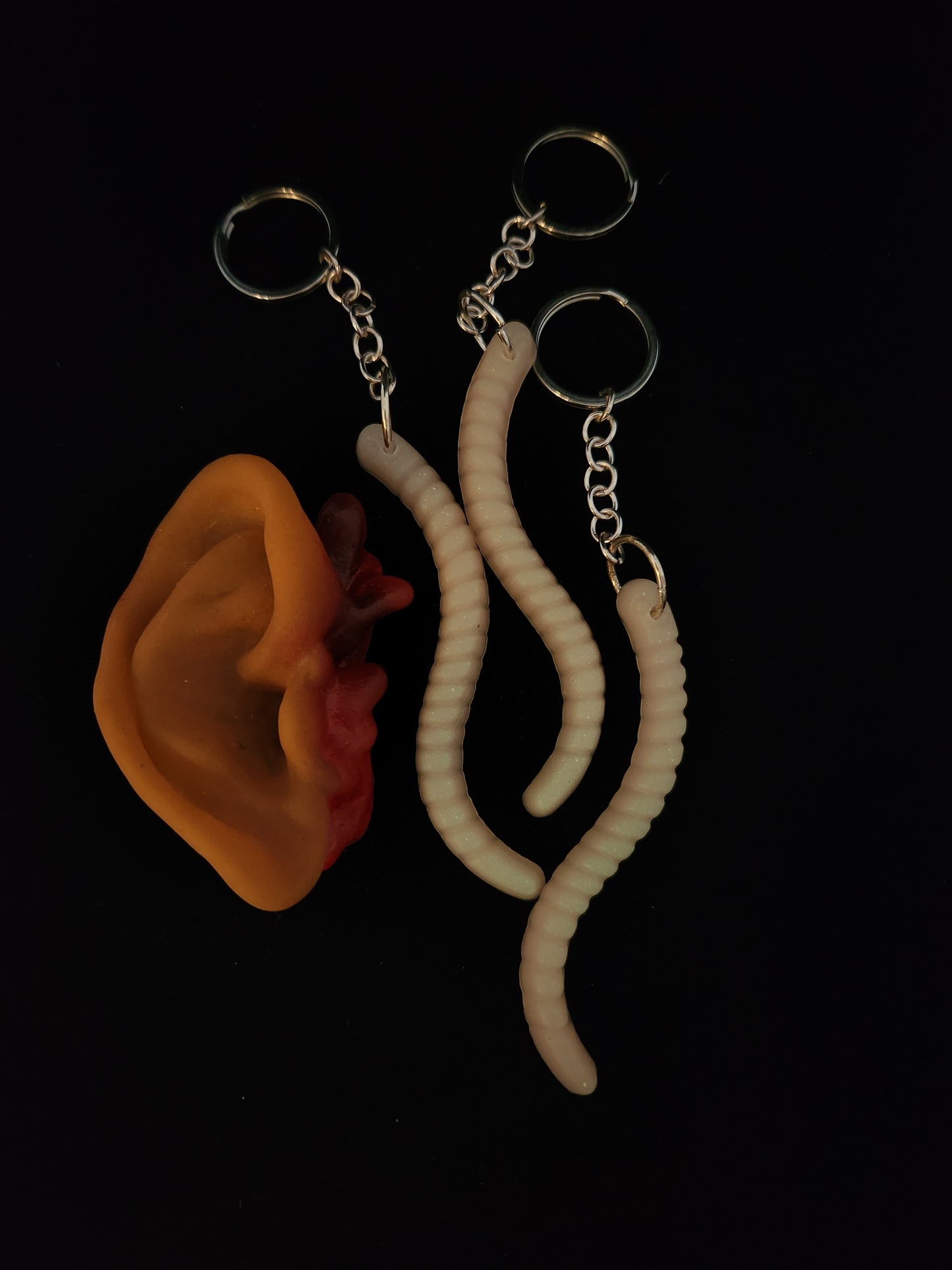 Worm Keychain