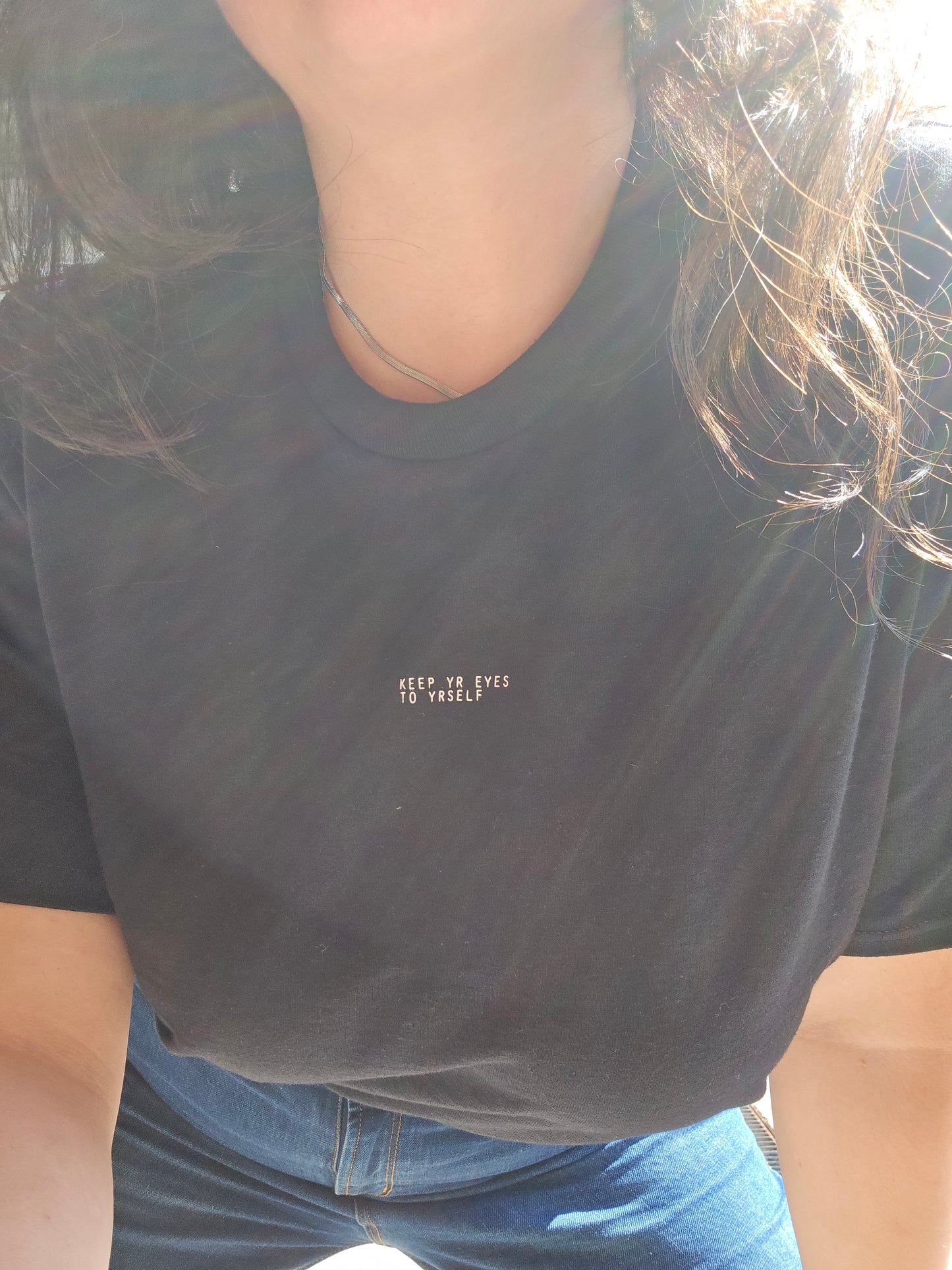 KEEP YR EYES TO YRSELF Tee