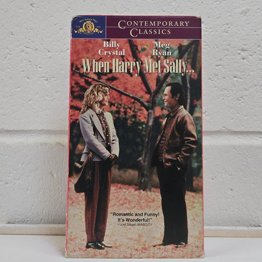 When Harry Met Sally VHS Tape
