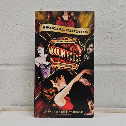 Moulin Rouge VHS Tape