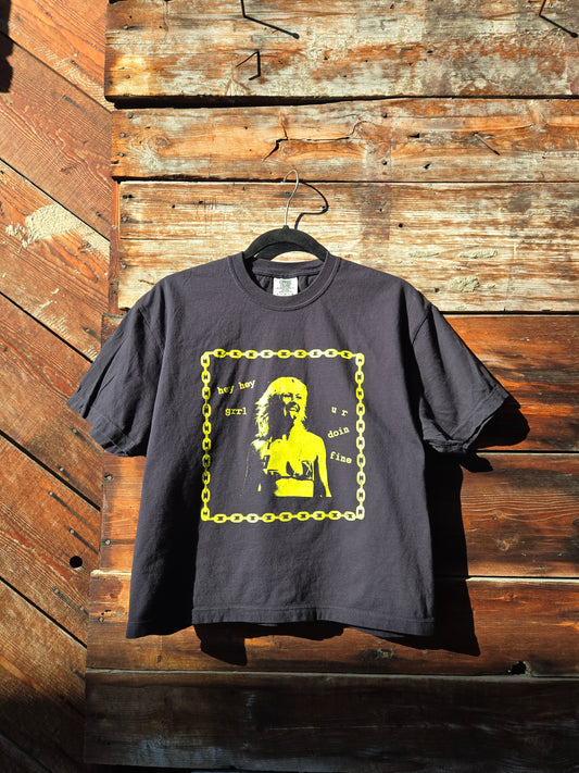 Amy's Young Self Crop Tee
